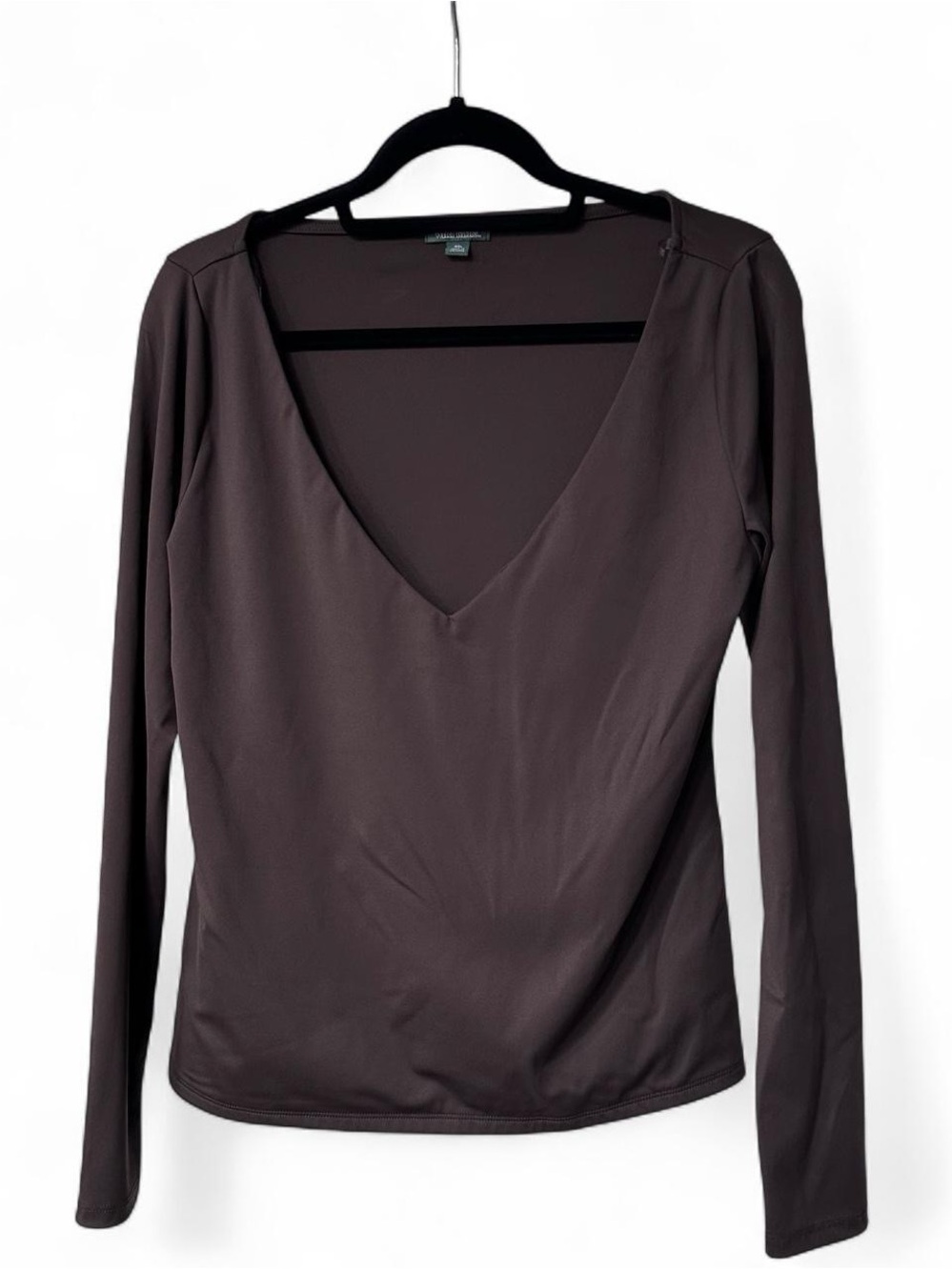 Wild Fable Brown Contour Top